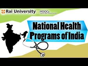 National Health Programs of India - Public Health