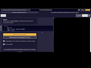 The Bisection Method By Finding The Square Root Of A Number Steps 1 To 10