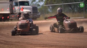 32K views · 14 reactions | Weekend still going … some Sunday inspo for you in the shed!   It's not your average motorsport but lawnmower racing is taking off in North Queensland. It doesn't have the prestige or glamour of other contests but that's exactly what competitors like about it, anyone can have a go. ️ Got a spare mower sitting around? Give it a go! 藺 | ABC Sport | Facebook