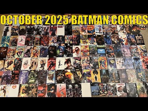 All Batman & Related DC Comics From October 2025 Batman #2 Justice Leaguen Unlimited Variant Cover