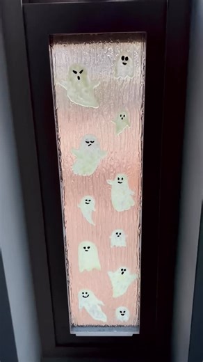 Keep it Crafty on Instagram: "It’s easy to make your own ghostie window clings using glow-in-the-dark Puff Paint. #diy #halloween #ghost #crafts #halloweenvibe #diycraftz #halloweencrafts #halloweenart #halloweenfun"