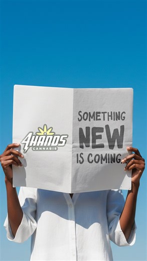 4 Hands Cannabis Company on Instagram: "Any guesses for what’s coming this Friday? 👀"