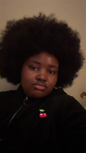 the way round features need round hair 🐨 #afro