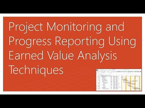 Project Monitoring and Project Progress Reporting Using Earned Value Analysis Techniques