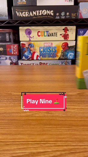 A fun card game with a great theme to match it. Very simple and reminds me of skyjo! Love the different options you can do, and how you play nine holes to cut down on the rng. The games can be very tense as well. One round could carry you right back to the top if played correctly! ⛳️ #boardgames #gamenight #cardgames This video is Sponsored 🏌️‍♂️