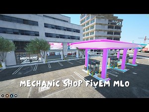 Mechanic shop fivem mlo | Fivem Mods | Interior & map for Roleplay | FiveM mlo store #fivem