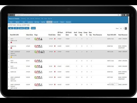 Shop Floor Mobile for Infor VISUAL ERP – Part 1 – Intro & Operators