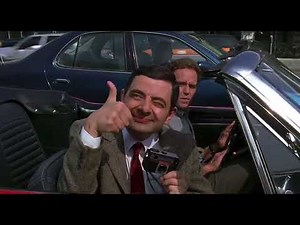 Mr. Bean - Bean flipping off strangers in the car scene