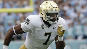 Saints select Isaiah Foskey with No. 40 pick in 2023 draft