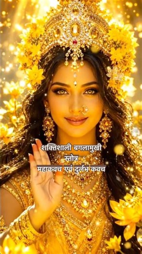 Baglamukhi Stotram Maha Kavach | Durlabh Baglamukhi Kavach | Powerful Devi Mantra #shorts