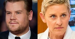 Aseguran que James Corden podría reemplazar a Ellen DeGeneres