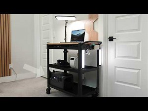 I Made a POWERED Tech Utility Cart ft. DJI Portable Power Station