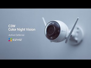 EZVIZ C3W Color Night Vision | Active Defence