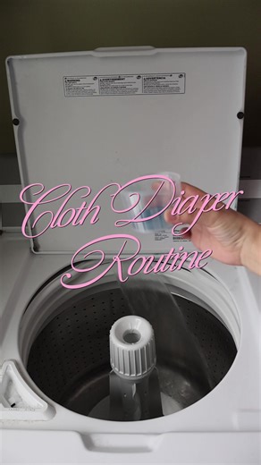 I wash our cloth diapers in three stages: 1. Rinse stage. This removes a bulk of the urine and poop from the diapers so the detergent in stage 2 can do its job. 2. Wash Stage. This is the actual wash. I use 2 tablespoons of detergent, an oxygenated bleach, a splash of rinse aid, and if it’s the beginning of the month: bleach. This stage is what actually does the cleaning. 3. Bonus rinse stage. Detergent is designed to be rinsed away. You shouldn’t have any issues with rashes if you’re using the