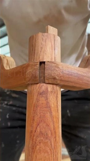 Cross Tenon and Mortise Installation Technology Precise Assembly Craft