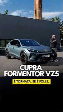 Cupra Formentor VZ5: GUESS WHO'S BACK! Returns the 390hp, 480Nm 5-cylinder