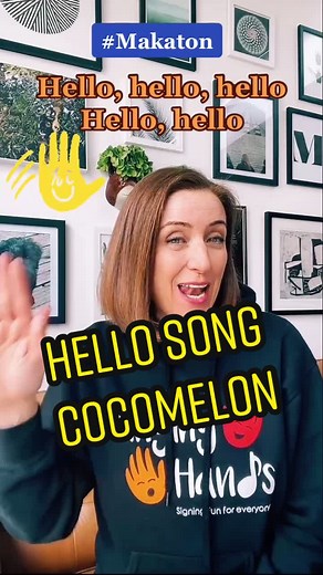 Makaton Tutorial: Learn the Hello Song from Cocomelon