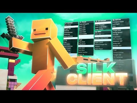 Silk Client - Best Free Hack Client for Minecraft in 2026 - Free Ghost Client (1.21 - 1.21.11+)