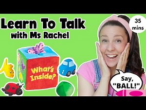 Learn to Talk with Ms. Rachel - Videos for Toddlers - Nursery Rhymes & Kids Songs - Speech Practice