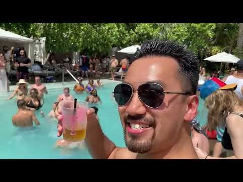 Day clubbing - Hyde Beach @ SLS in Miami