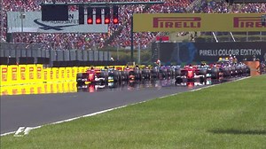 RACE HIGHLIGHTS: Drama at the start, tension at the finish - the best of the action from Hungary | F1