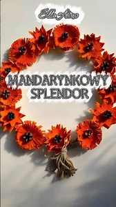 MANDARYNKOWY WIANEK: Dekoracja za 0 zł #diy #0zł #recykling #EllaAtmo
