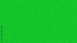 4K animation of multicolor cross and check mark on a green background. Black, white, and red check mark symbols on the green screen. True or false marks with hand-drawn brush effect animation.