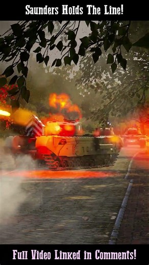 Saunder Holds The Line! | Girls und Panzer: Real Sensha-Do!