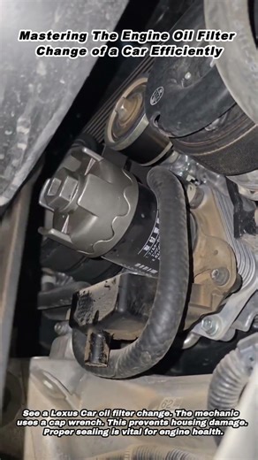 Mastering The Lexus LX Engine Oil Filter Replacement Process