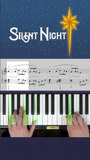 Easy Piano Tutorial - Silent Night