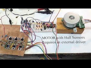 DIY Nidec BLDC ESC with Hall Sensors w Arduino code