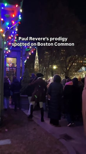 Tree lighting at 8, midnight ride at 11:59 🐎 #mybostonuncovered #smn | Boston Uncovered