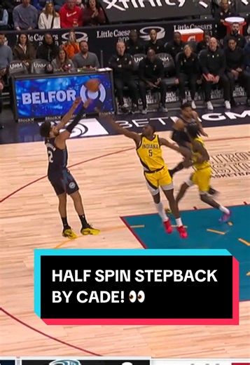 Cade Cunningham's Impressive Half Spin Stepback Move