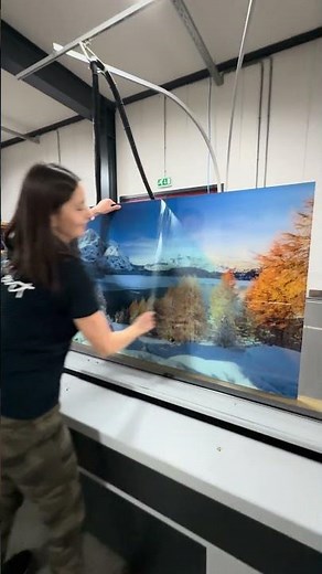 XXL Plexiglas schilderij Winterlandschap | Indrukwekkende wanddecoratie met diepte-effect Nikkel Art