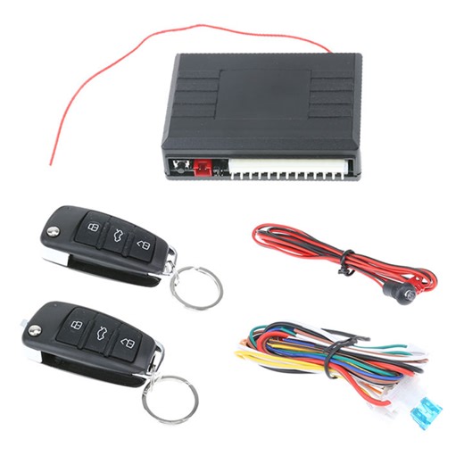 【Fast delivery】 Universal Car Alarm System with Wireless Remote Control Keyless Entry and Central Locking Kit for All Vehicle Types | Lazada PH