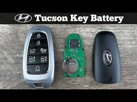 How To Replace 2022 - 2023 HYUNDAI TUCSON Remote Key Fob Battery - Change Replacement Key Batteries