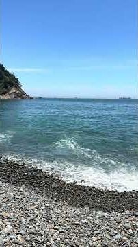 태종대 자갈마당. . 한적한 여름바다 #travel #walking #taejongdae