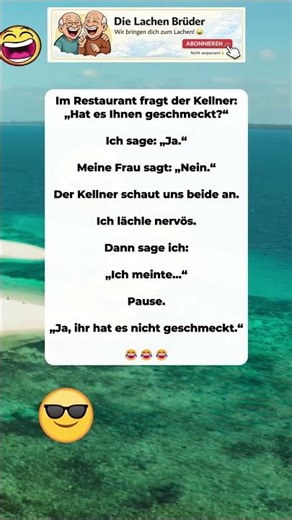 Die diplomatische Antwort 😂