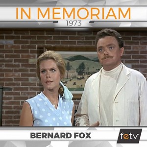 386K views · 14K reactions | Today we remember Bernard Fox, who passed away on this day in 2016. Fox grew up on the stage, becoming an apprentice assistant manager of a theatre at age 14. After serving with the Royal Navy in World War II and the Korean War, the actor became a successful film and television actor, with one of his most memorable roles being Dr. Bombay on #Bewitched. ‍⚕️✨ Watch #Bewitched weekdays at 12p ET on FETV! 慄 | FETV | Facebook
