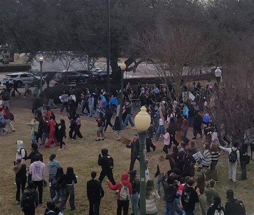 More local high school students protest ICE with walkouts