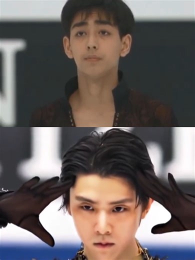 Phichit Chulanont and Yuuri Katsuki inspiration is yuzuro and Michael in figure skating! #yurionice #figureskating #michaelmartinez #yuzuruhanyu #foryoupage