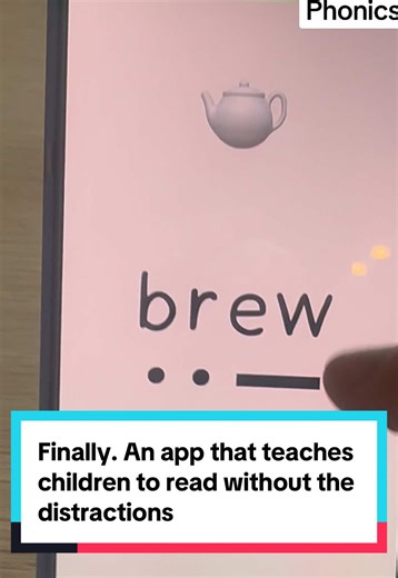 Finally, an app that makes learning to read simple- try The Phonics App for free today (link in bio)