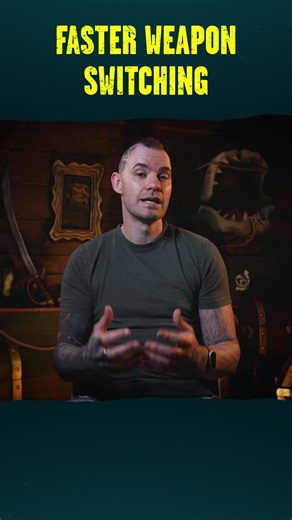 Weapon switching is being sped up for everyone, to create a smoother combat experience for all pirates. Work has only just begun here, but we'll share more news when we have it! #SeaOfThieves | Sea of Thieves