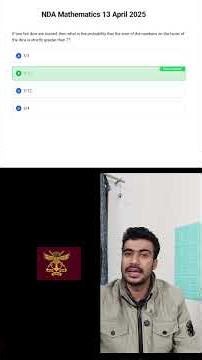 "Mindset Boost for NDA Aspirants plus PYQ Explained | NDA Maths Made Easy" #ndatricks