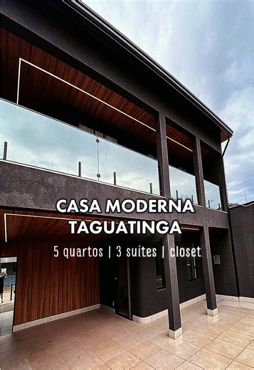 CASA MODERNA E REFORMADA | QNM 36 – TAGUATINGA/DF | SUÍTE MASTER | SALÃO DE FESTAS Se você procura espaço, conforto e uma localização estratégica, essa casa merece a sua atenção. Localizada na QNM 36, em Taguatinga, a região oferece toda a praticidade que faz diferença no dia a dia. Você estará próximo de supermercados, padarias, farmácias, escolas, academias, restaurantes e um comércio completo, além de contar com fácil acesso às principais vias da cidade. Logo na chegada, a fachada moderna e i