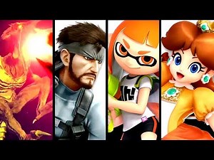 Super Smash Bros Ultimate ALL NEW CHARACTER TRAILERS (Switch)
