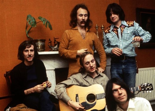 Why didn't CSNY have any number one songs
