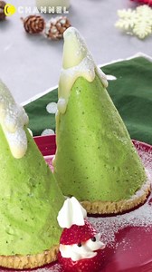14K views · 111 reactions | Matcha Mousse Tree Cake via C Channel Food To watch more videos, download the C CHANNEL app from the App Store or google play store! :) | C Channel | Facebook