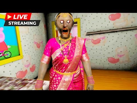 🔴 LIVE The Scariest Granny Escape Ever 😨 | ⚡LuciferGaming65⚡#granny #grannygame #horror