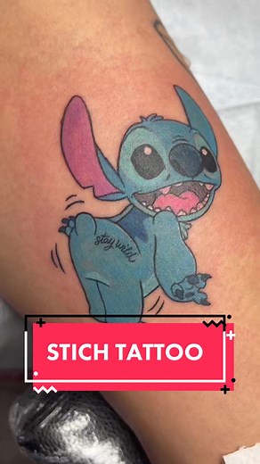 Colorful Stitch Tattoo Ideas for your Next Ink Session